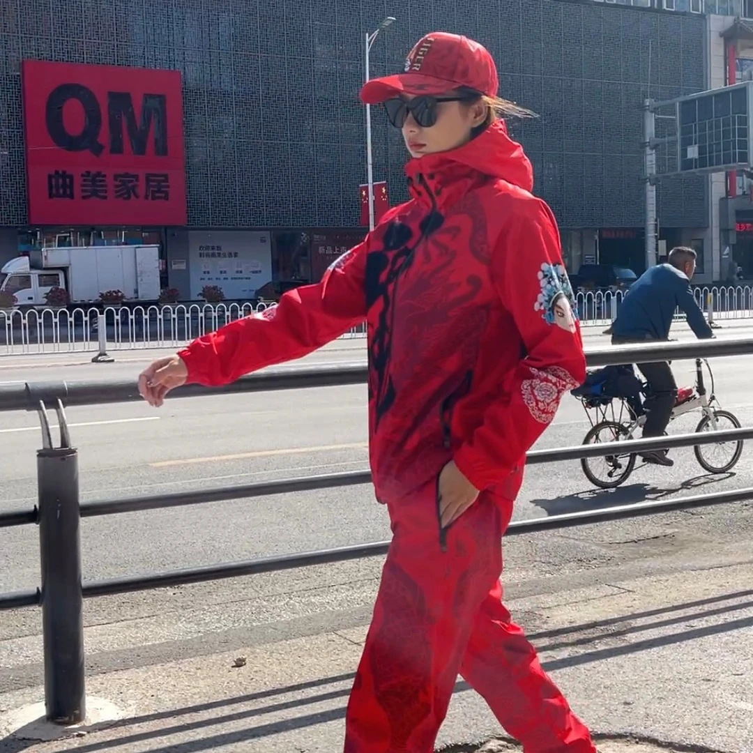 沃克森琦【飞龙 】春秋冬款户外钓鱼服垂钓服抗风加绒加厚抗风衣