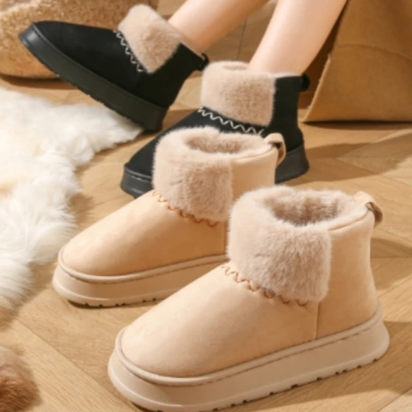 9968时尚外穿女士雪地靴棉鞋