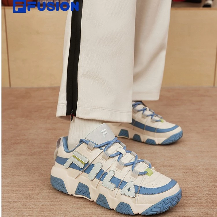 FILA FUSION斐乐潮牌情侣复古篮球鞋24春季新款运动鞋T12W413207F