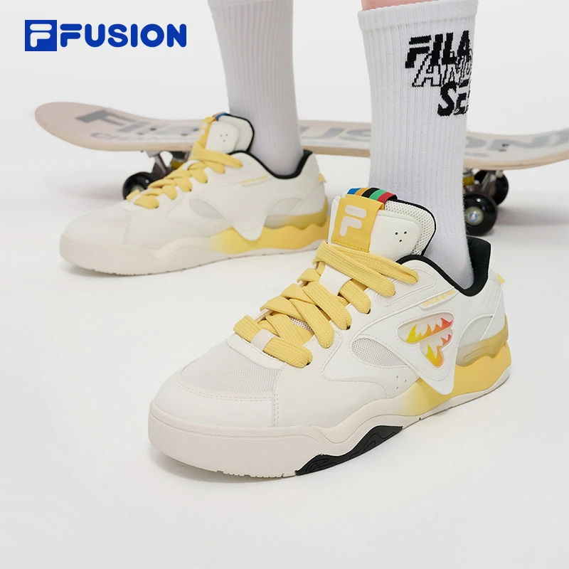国家队同款|FILA FUSION斐乐潮牌板鞋2024秋季男鞋女子休闲运动鞋