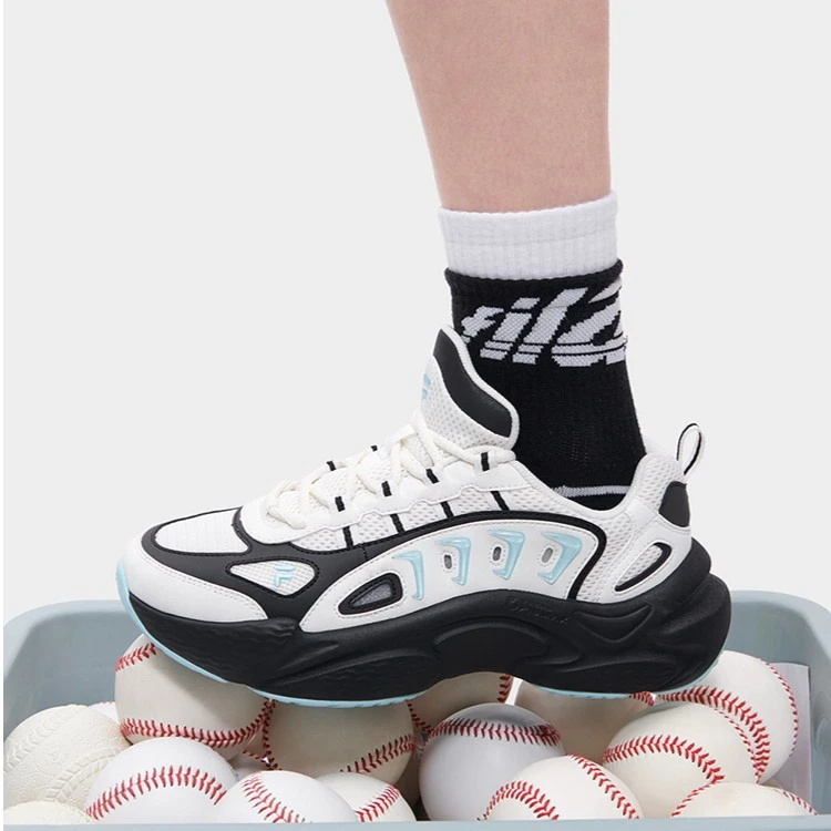 FILA FUSION斐乐天迹SKY TRAI LDX情侣休闲鞋2023秋款老爹鞋