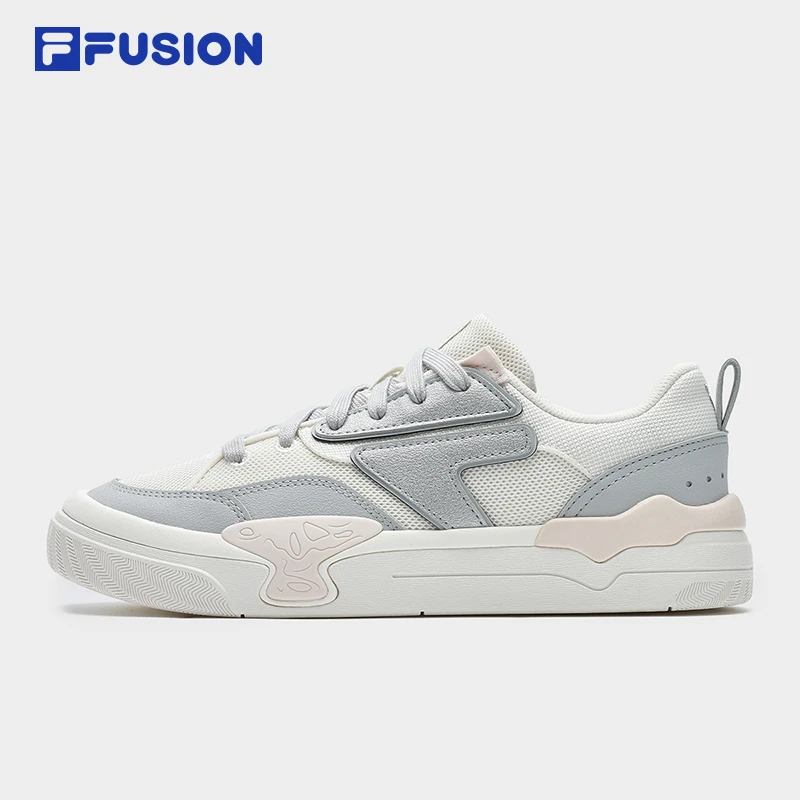 FILA斐乐夏日裸粉轻感夏豚跃新款时尚低帮板鞋透气百搭T12W422307