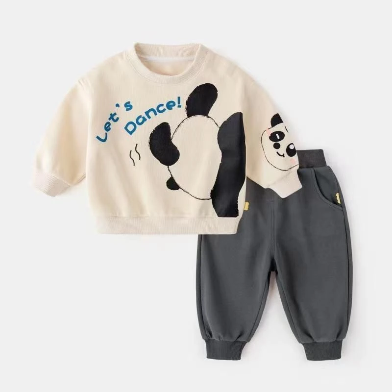 【小扬哥推荐】男女童卫衣套装秋装宝宝两件套卡通秋冬儿童童装秋