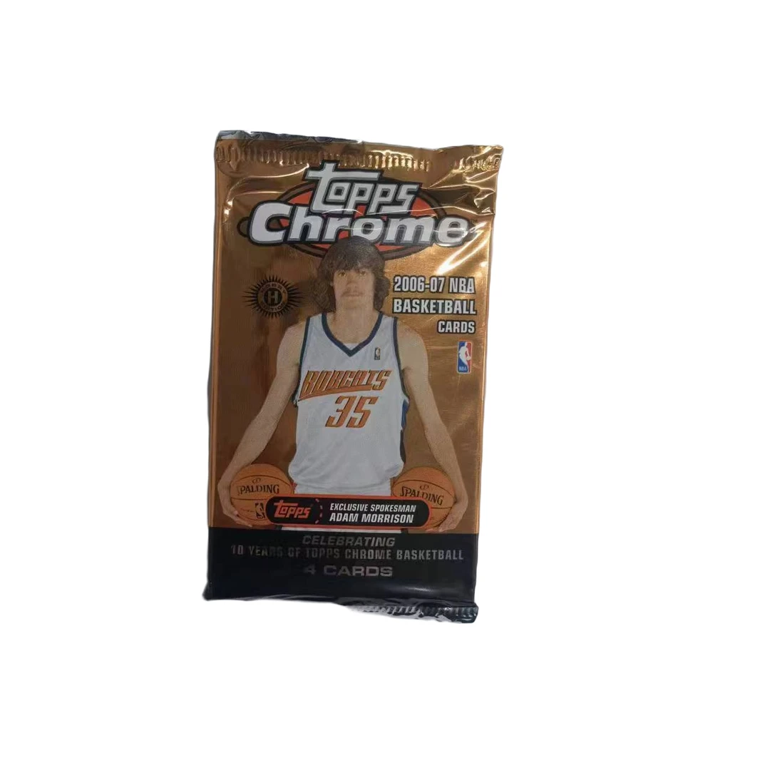 2006-07topps Chrome球星卡盲盒拆卡 收藏 盲盒
