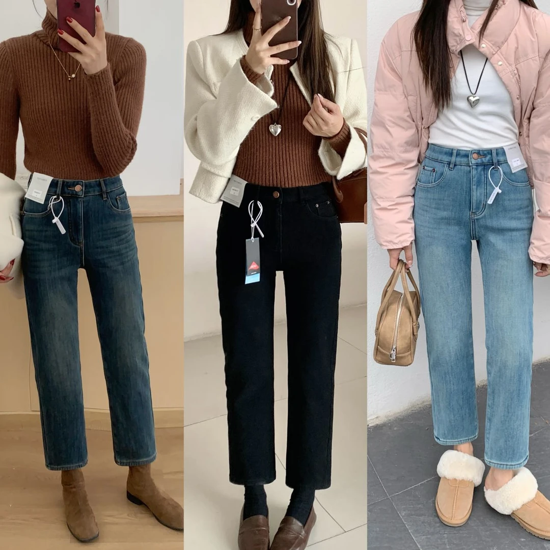 7006#四面弹奥利绒法棍裤