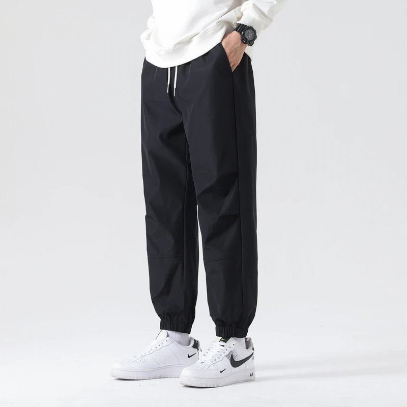 【西域骆驼/VANCAMEL】潮流束脚裤舒适百搭休闲裤简约韩版春秋长裤