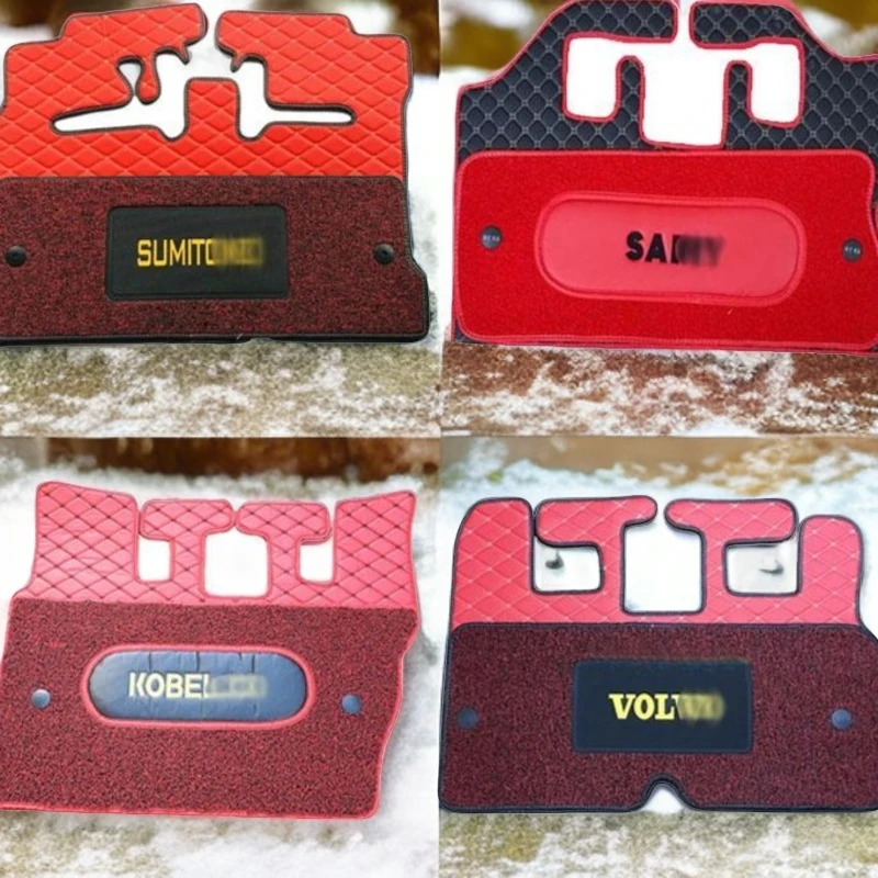 挖掘机脚垫 徐工临工斗山卡特日立小松柳神钢现代三一 挖机地毯