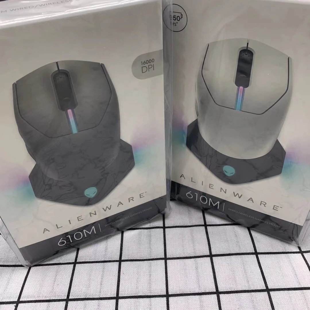 95新 ALIENWARE/外星人 【亚古兽专属1】AW610M无线有线双模RGB游戏