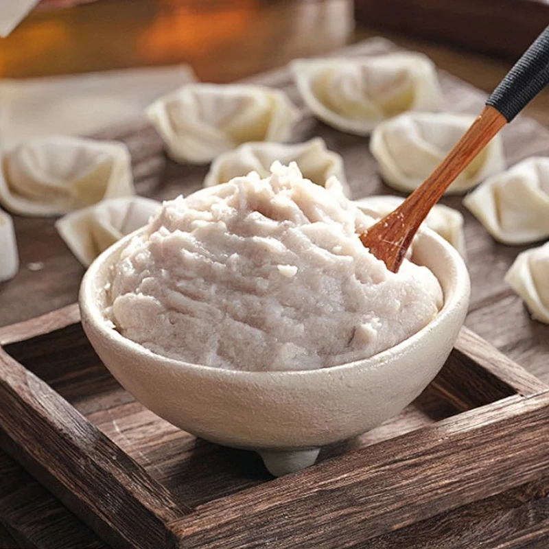 高品质鲅鱼馅*4袋严选手工无刺胶东特产新鲜鱼肉500g/袋4斤