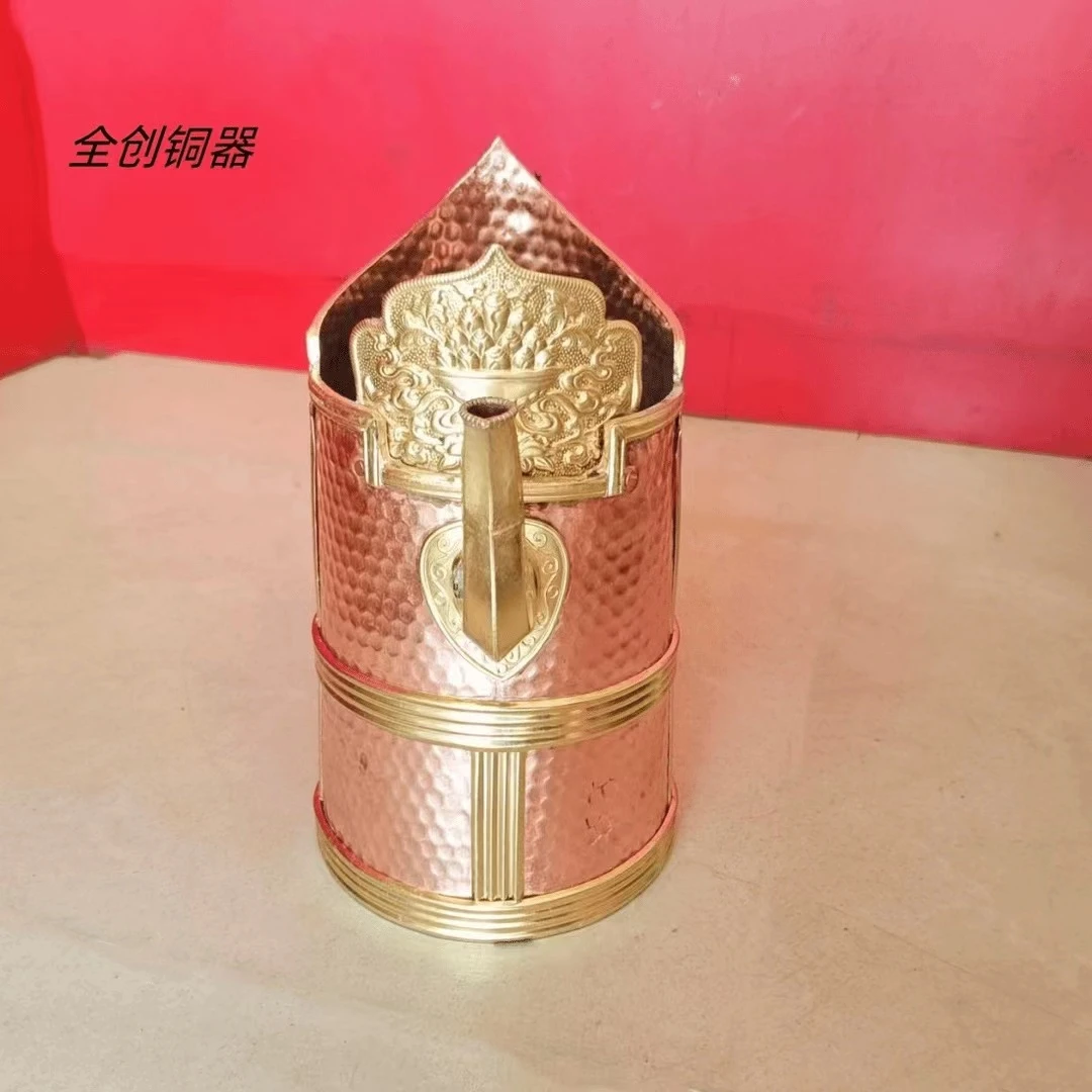 纯铜藏式青稞杯家用