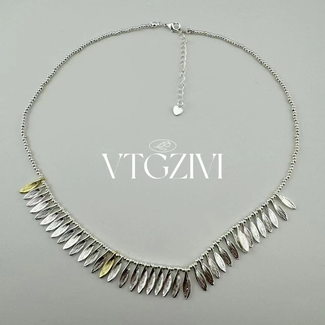 铜合金项链 VTGZIVI饰品/B79/复古时尚百搭款/铜合金中古项链