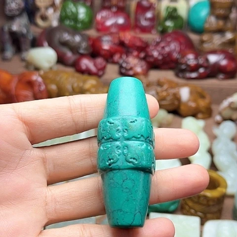 白玉菩提吊坠89。。