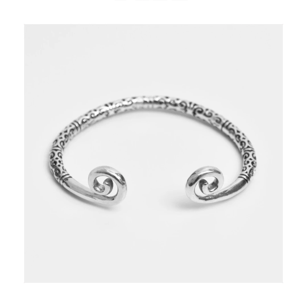 钛钢手镯 【紧箍咒】大话西游百搭开口情侣手镯TB 1350