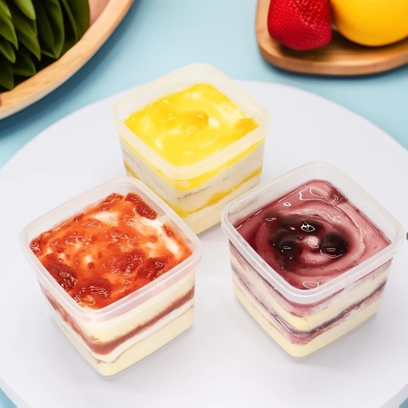 红森林 双11解馋零食盒子蛋糕榴莲草莓芒果葡萄动物奶油罐子顺丰