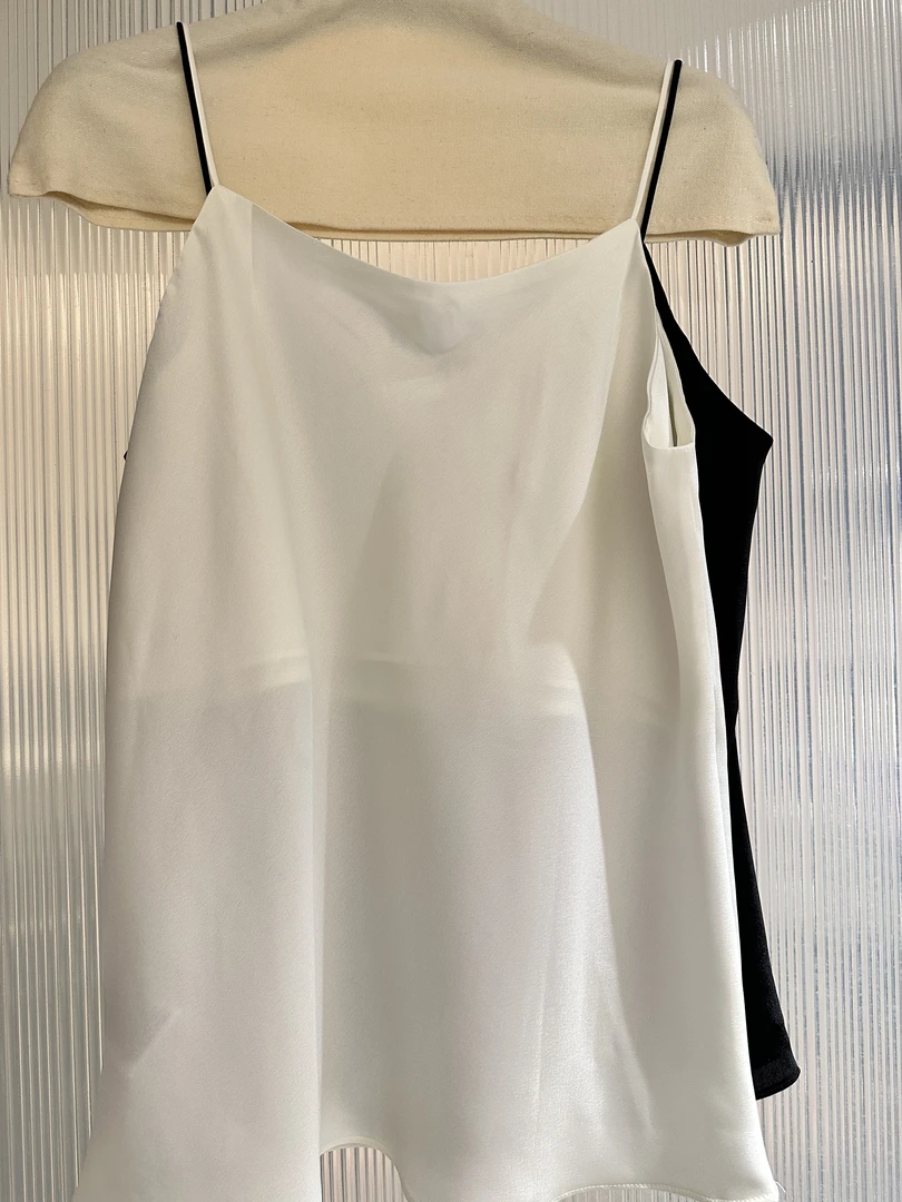 【百搭吊带】黑白经典百搭时尚吊带背心女背心打底简约纯色美背