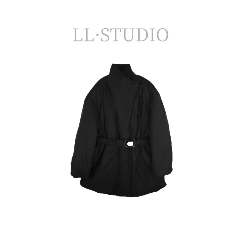 妙兮·LL冬季新款90白鸭绒气质修身显瘦收腰羽绒服*20242241