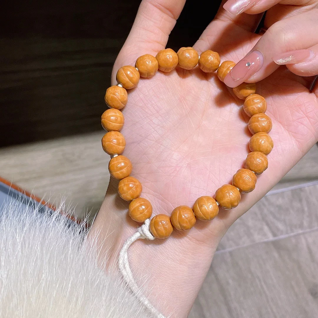 老铁臻品--凤眼猴头猴头文玩手串全品猴头雕刻毕业级无泡药老型