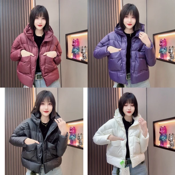 敏宝儿➕净版大兜帽款棉服