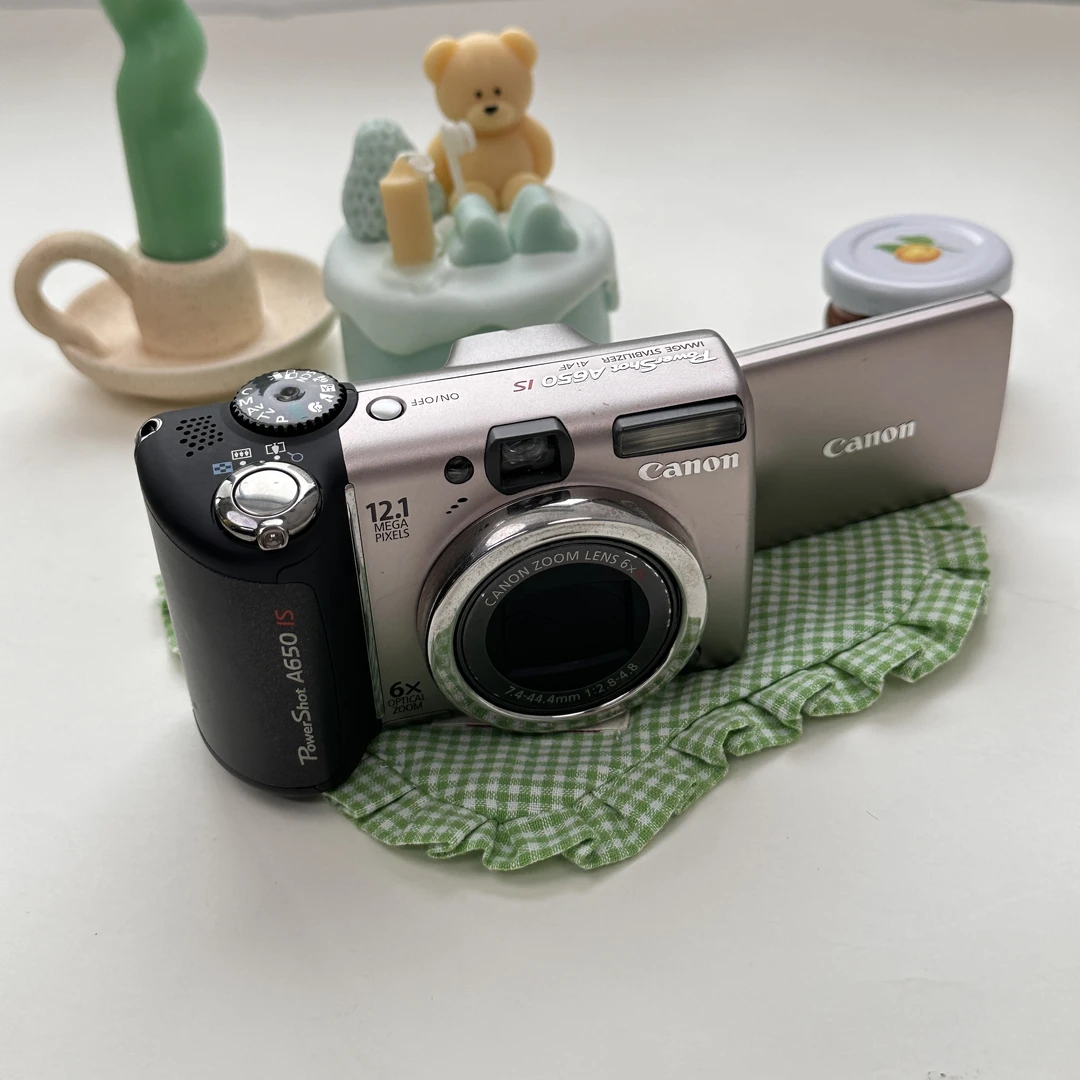 9新 Canon/佳能 powershot a650 翻转屏自拍棕色
