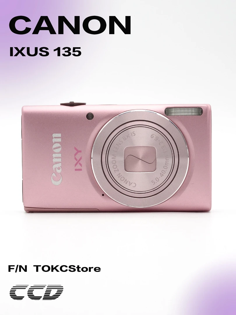 95新 Canon/佳能 佳能 ixus135 数码相机 ccd复古相机