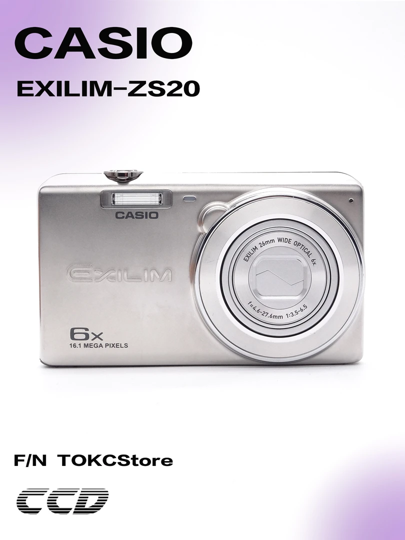 95新 Casio/卡西欧 CASIO·卡西欧 zs20 数码相机 ccd相机