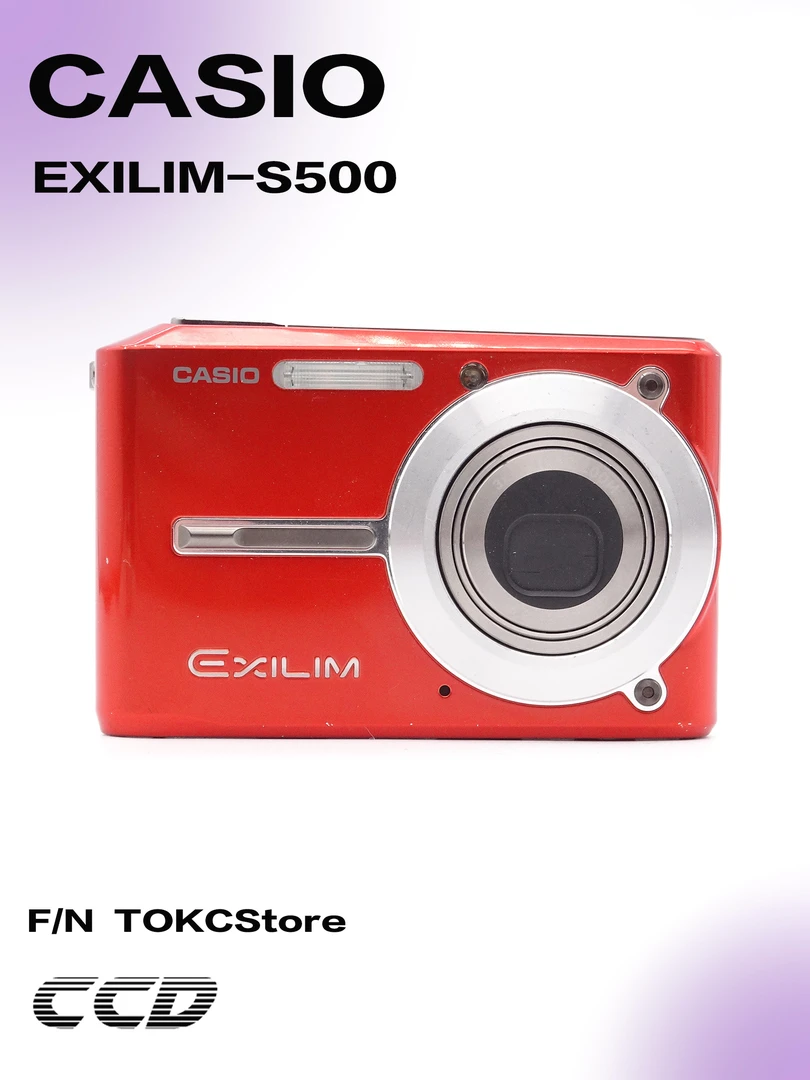 95新 Casio/卡西欧 CASIO·卡西欧 ex-S500数码相机 ccd相机