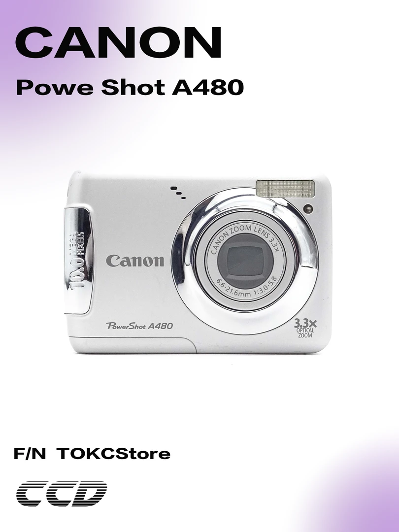 95新 Canon/佳能 佳能 power shot a480数码相机 ccd复古相机