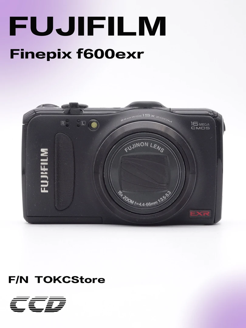 95新 Fujifilm/富士 Fujifilm·富士 f600exr 小长焦相机 ccd相机