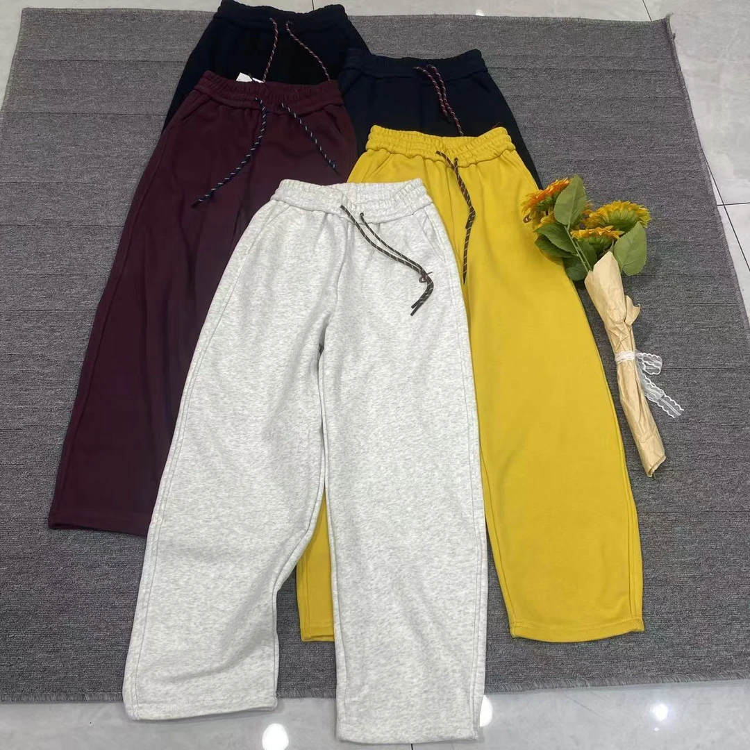 6885休闲时尚宽松加绒休闲裤（衣长104cm左右）