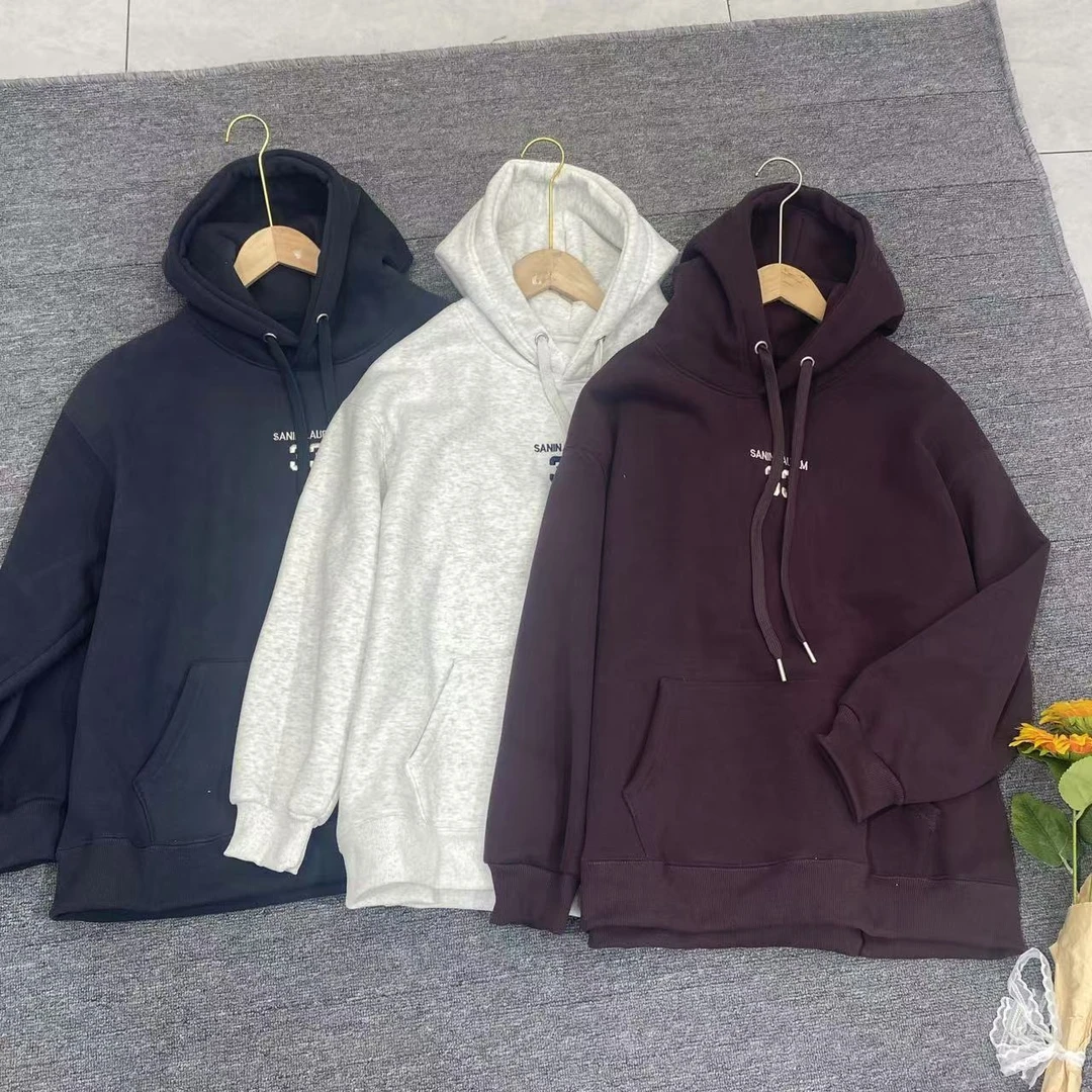 1900秋冬带帽加绒休闲百搭韩版卫衣（衣长70CM左右）