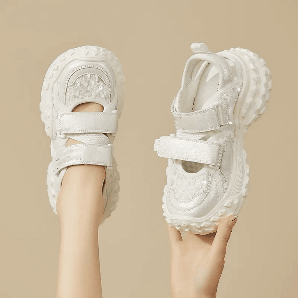 狼宝尚品A70网红时尚休闲百搭夏季老爹鞋厚底仙女风53245623