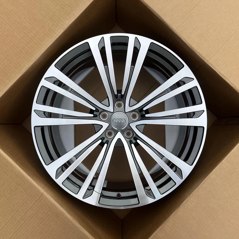适配于奥迪A8L锻造轮毂18/19/20寸A4A5A6A7Q5Q7改装升级轻量化