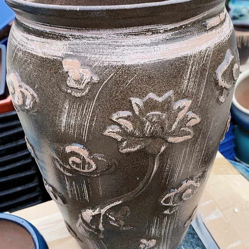 【闪购商品】紫砂花盆高度30 20