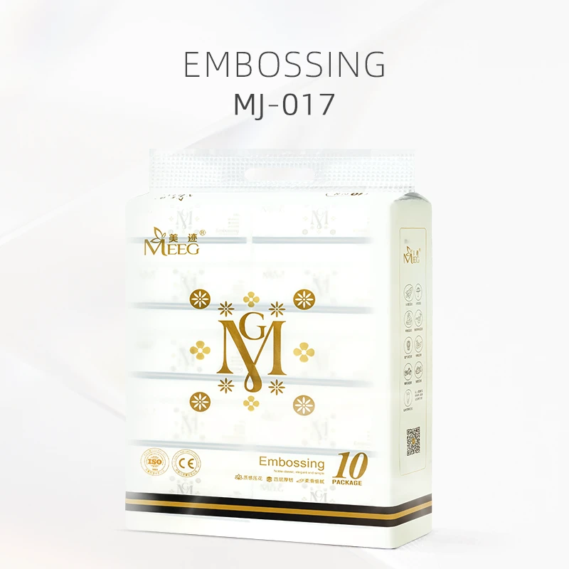 MEEG/美迹纸巾抽纸整箱金装5层餐巾纸家用实惠柔软面巾纸卫生纸