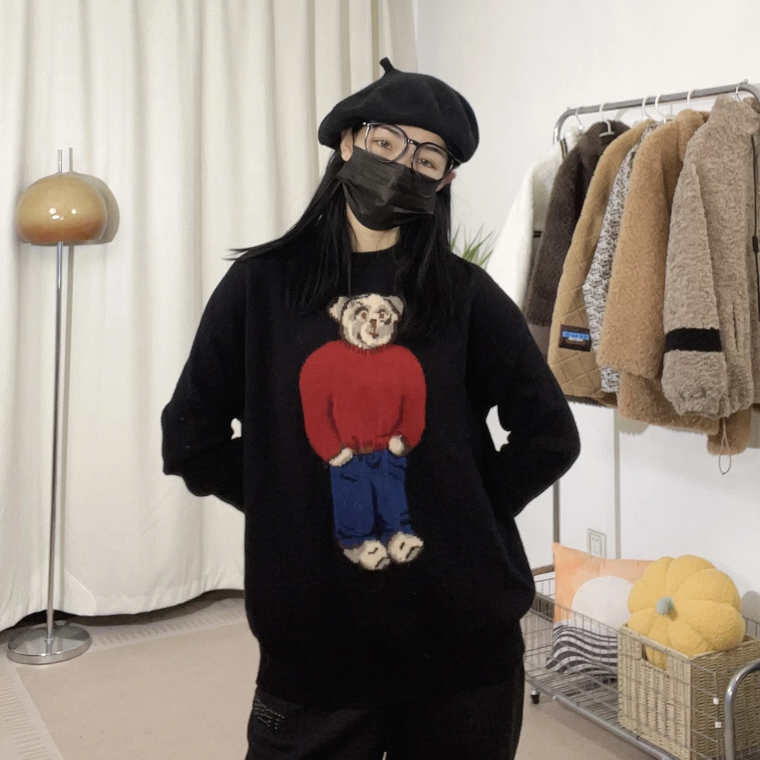 Z11女装春季针织亲肤手感舒适毛织衫Z21AM603