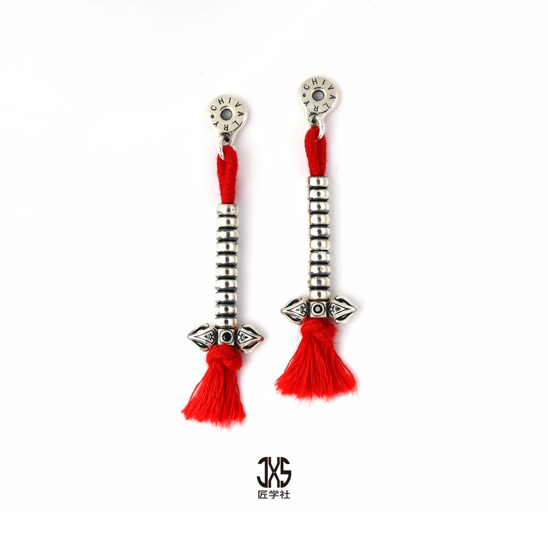 925银合成锆石银制品 匠学社配饰计数器复古手工打造精工时尚百搭