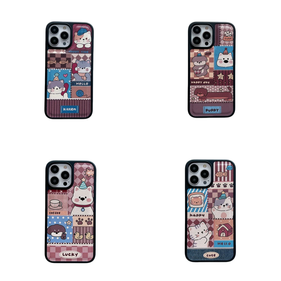 【只麦】新款咖啡铃铛狗狗猫咪iPhone16磁吸适用苹果15/14/13手机壳