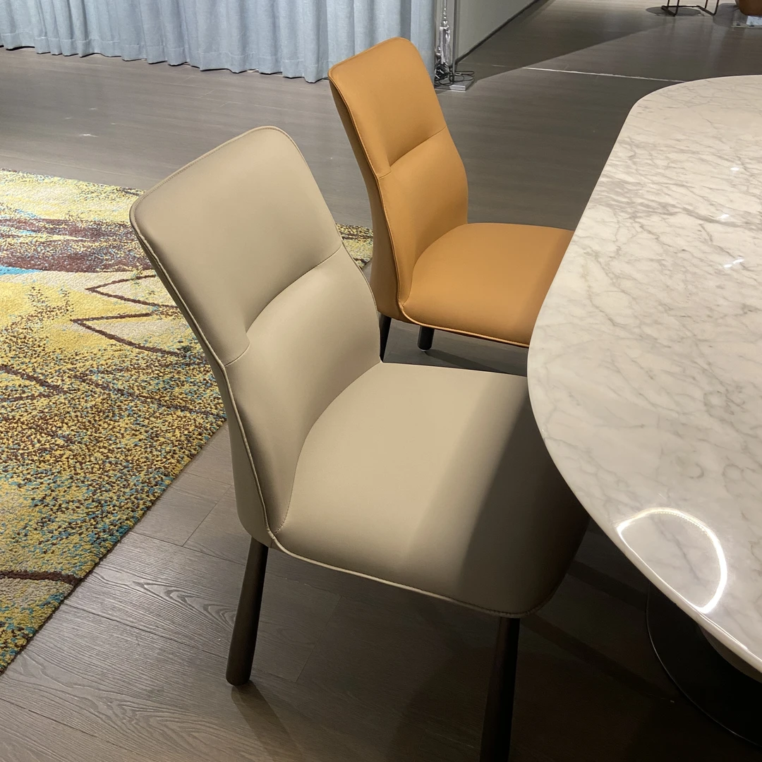 两张【小胖子】 简约轻奢北欧风舒服高档专业家用办公学习餐厅椅