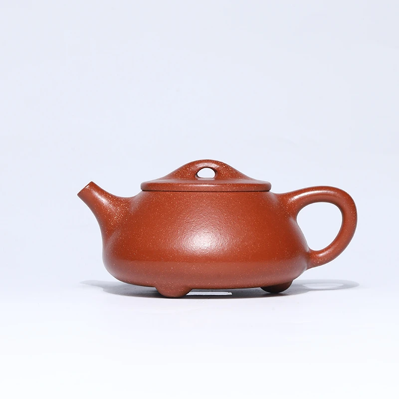 古昔紫砂 宜兴原矿手工制作石瓢紫砂壶家用茶具泡茶壶FL