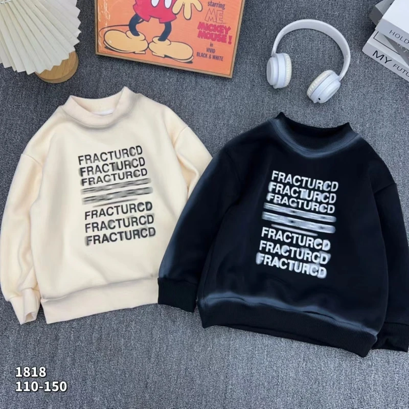 1012LL加绒加厚字母款卫衣1818