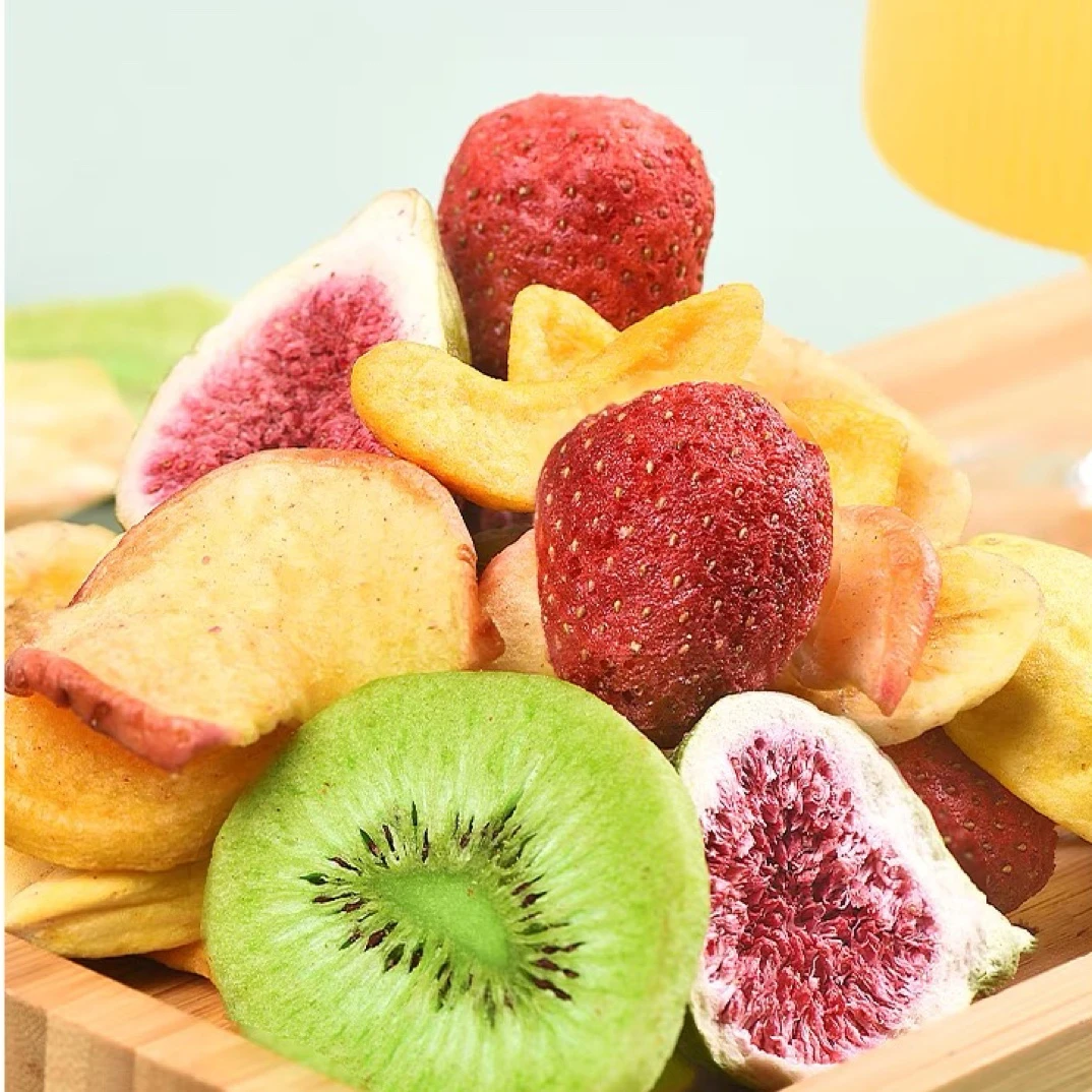 综合水果干500g罐装酥脆草莓脆蔬果脆片混合装即食孕妇儿童小零食