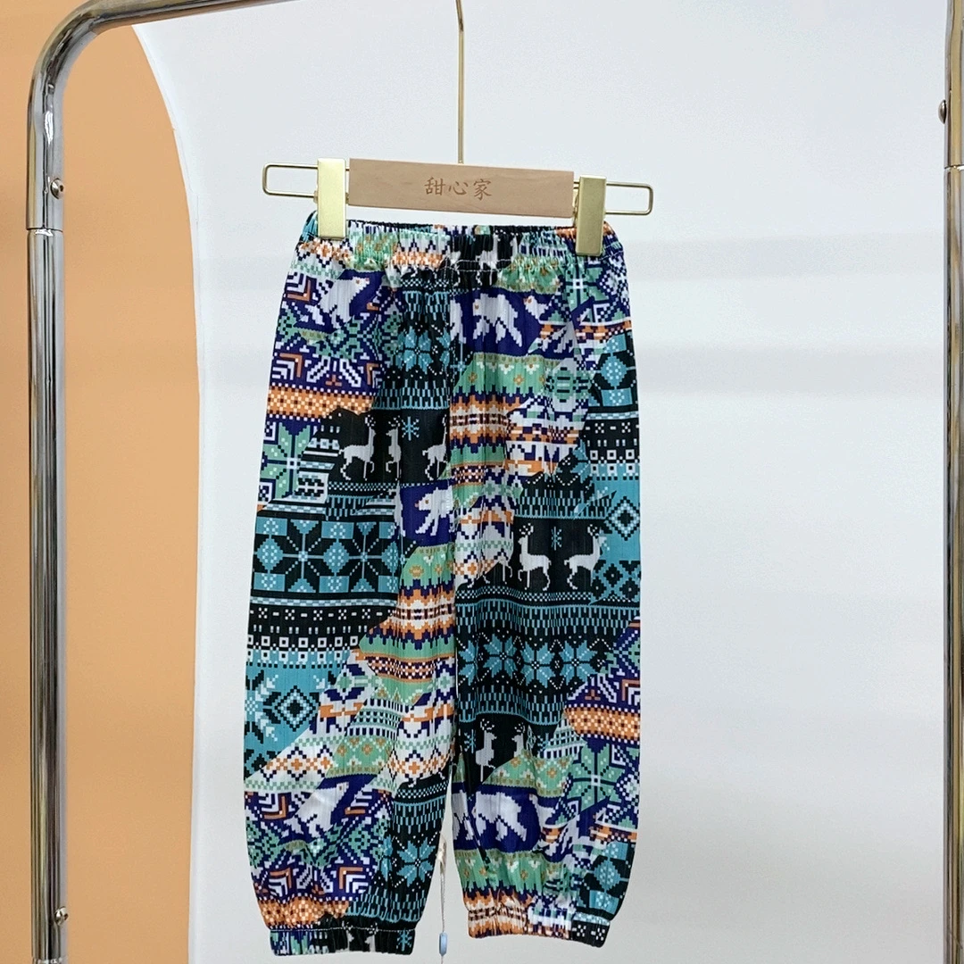 甜心家儿童薄款防蚊裤