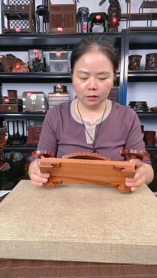 【闪购商品】木瑕疵412瑕疵老李红木工艺品