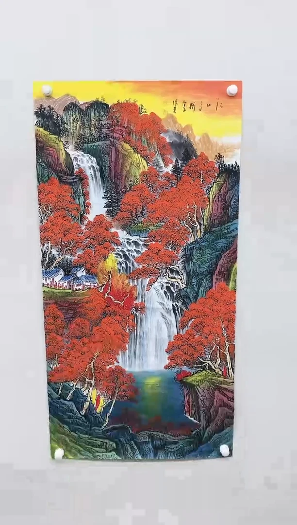 【闪购商品】绘画吴瑞君-四尺山水/无框L017