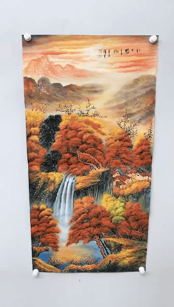 【闪购商品】绘画吴瑞君-四尺山水/无框/Y015