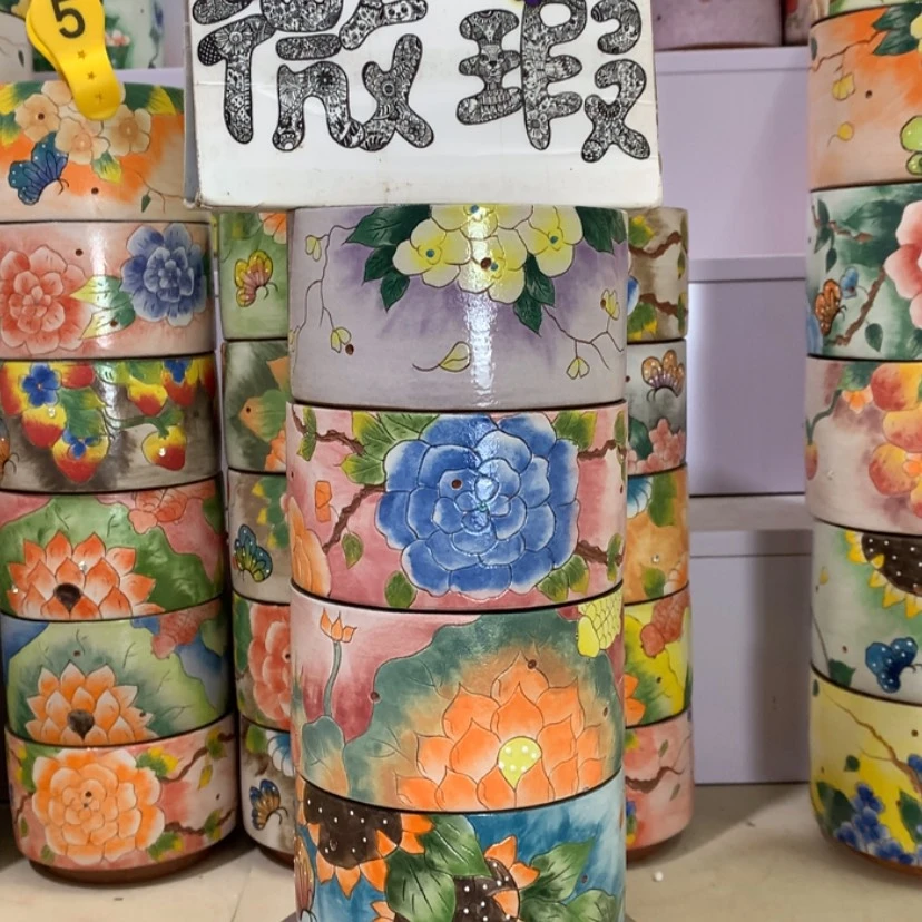 【闪购商品】红陶20CM（含）-50CM（不含）口不圆，地裂，釉面微瑕