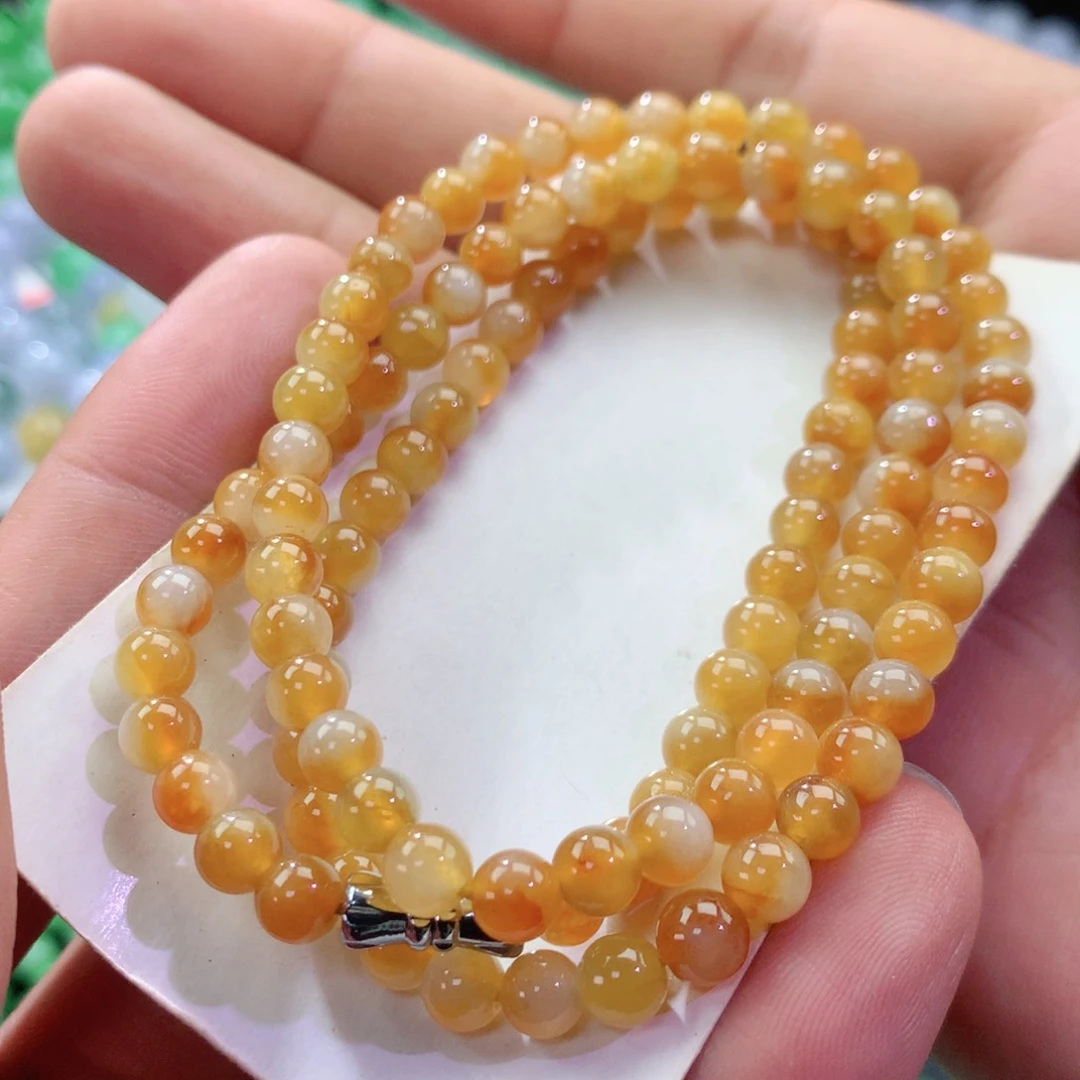 翡翠颈饰未镶嵌040卡5