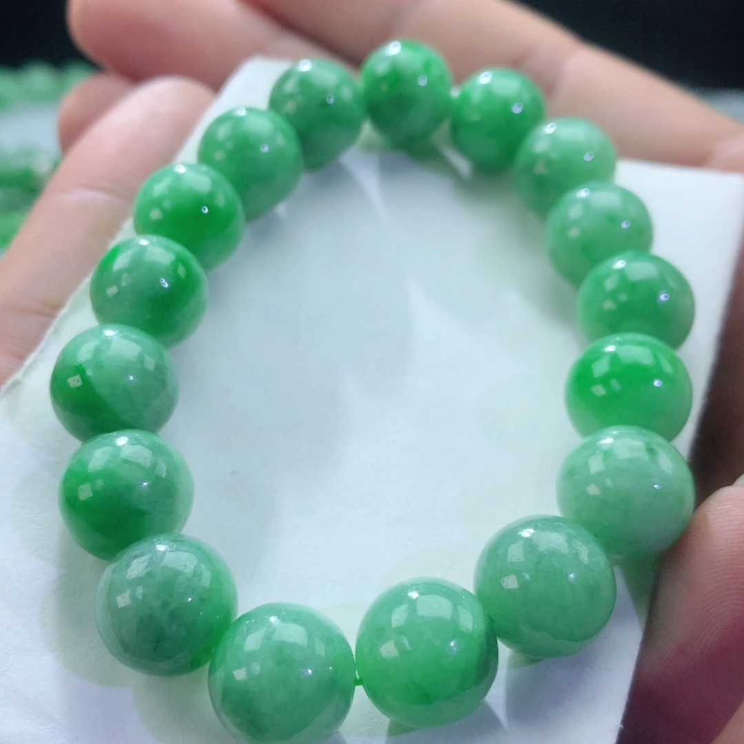 翡翠手链未镶嵌026卡12