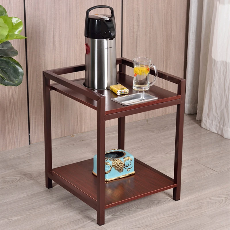 麻将机茶几茶水架棋牌室茶楼茶几麻将桌边放茶杯的麻将机茶水架