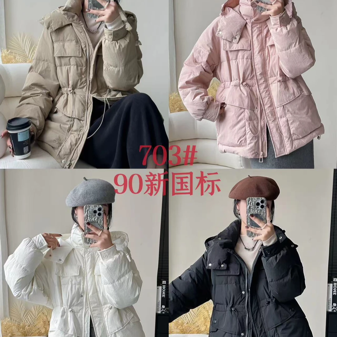 【panpan家】703-ZHUHE连帽羽绒服